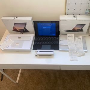 *BRAND NEW* Microsoft Surface Pro 7, Keyboard, Pen and free cover included!
